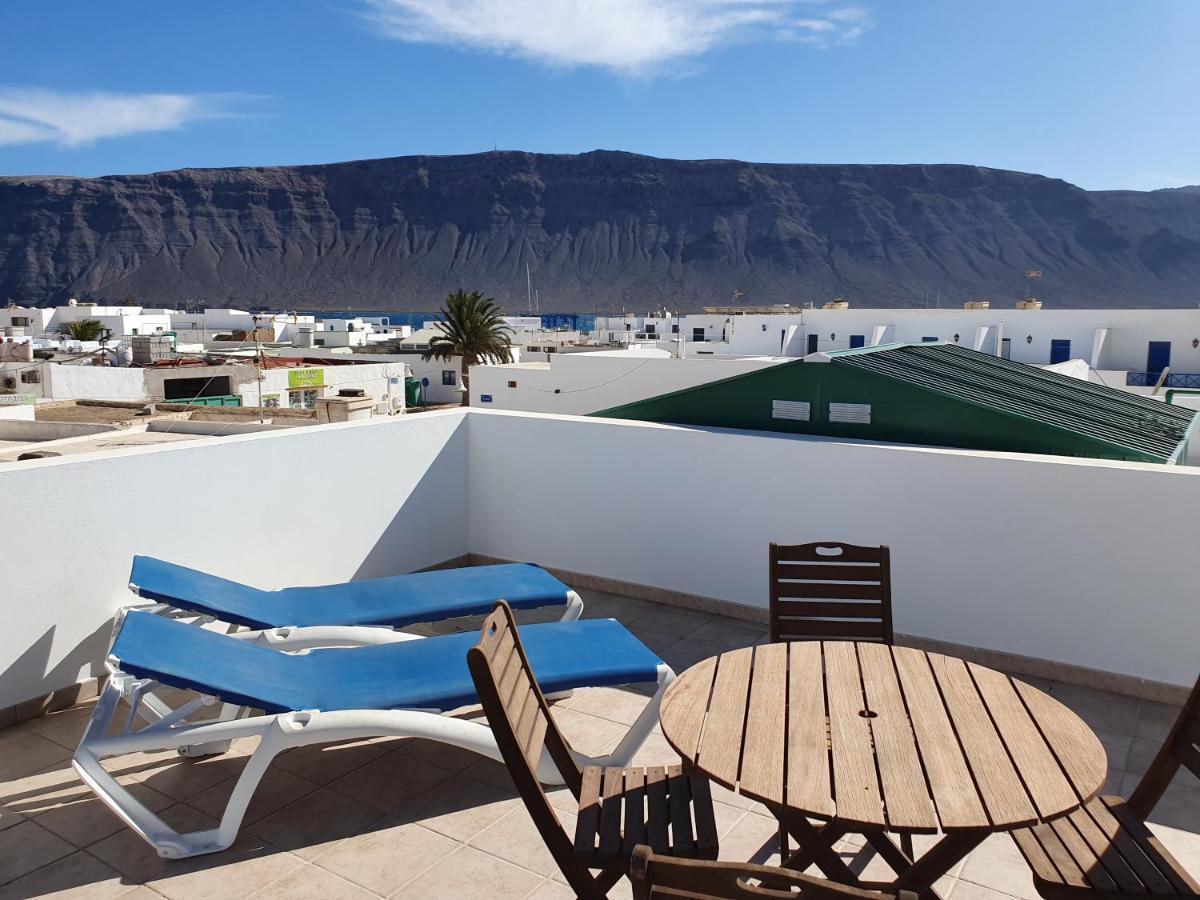 Apartamentos Graciosamar Caleta de Sebo Kültér fotó