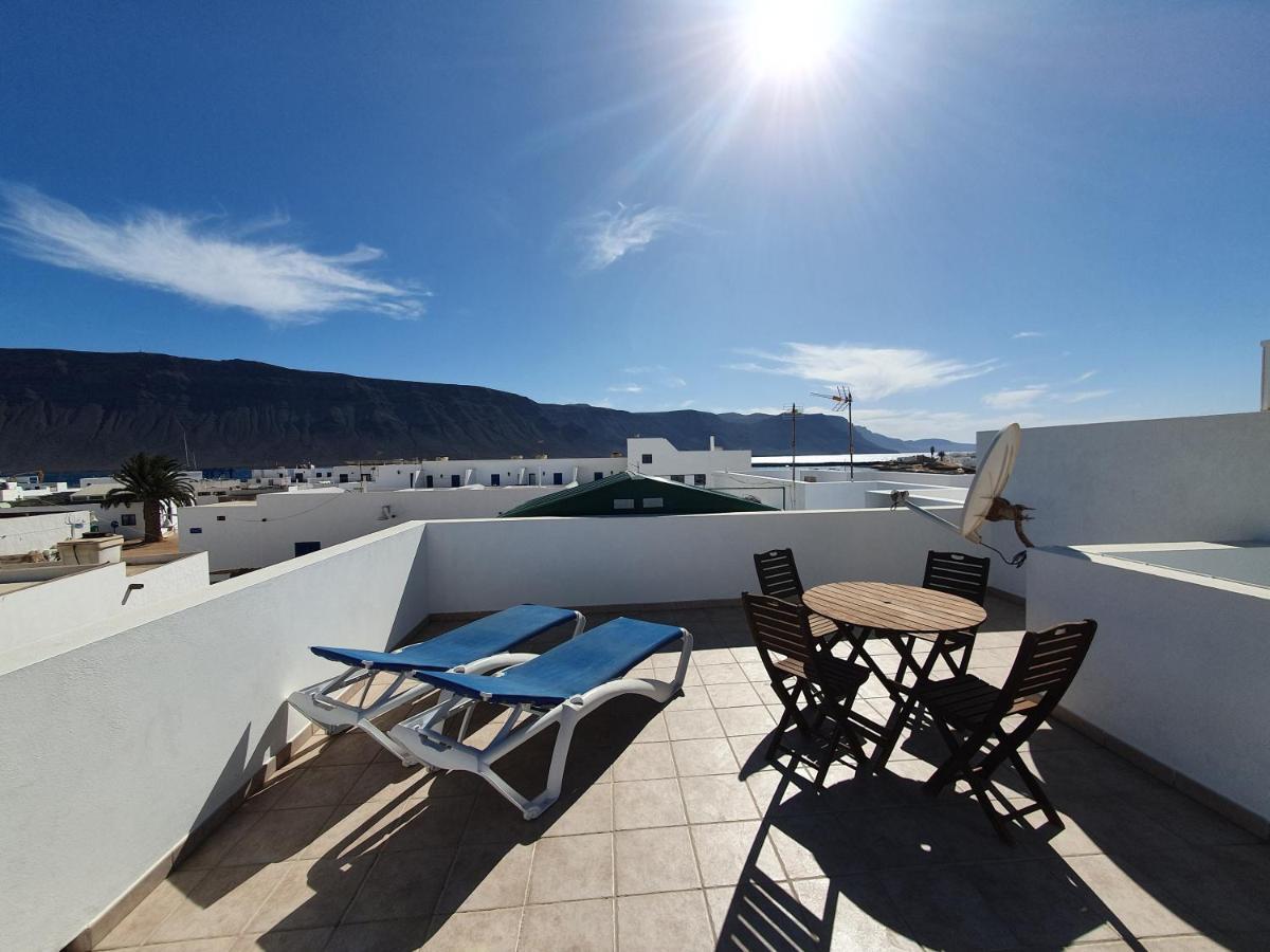 Apartamentos Graciosamar Caleta de Sebo Kültér fotó
